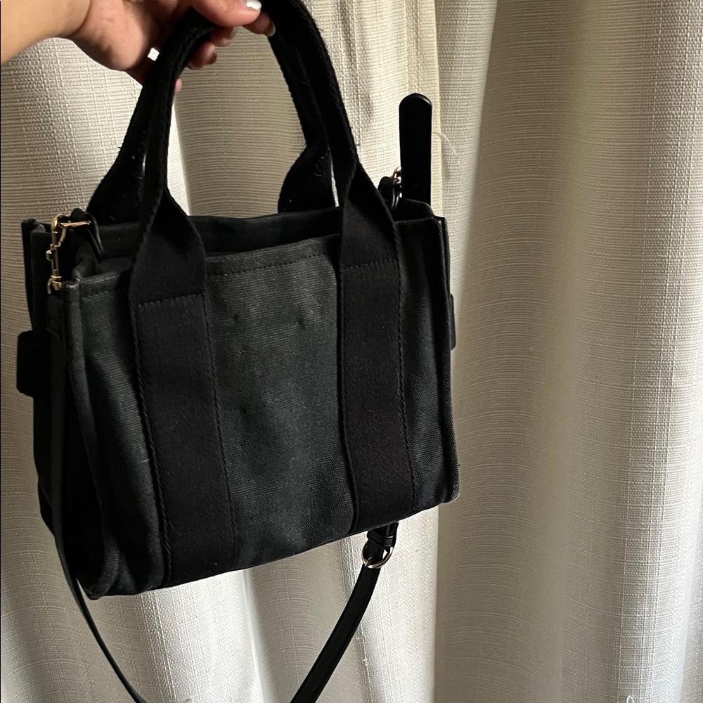 Elegant Black Tote Bag